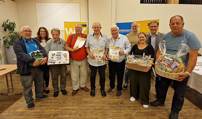 Erich Griessler, Bundesrätin Sandra Böhmwalder, Josef Rath, Franz Steigberger, Wolfgang Kraus, Franz Brunnthaler, Schreiberling Karl Eckel, Sophie Reischer, Stadtrat Christian Köberl und Manfred Zeissberger