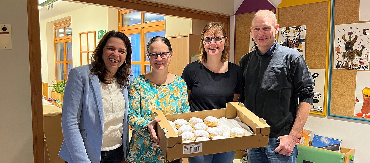 Sandra Böhmwalder, Heidi Gradwohl, Silke Lindner, und Christian Köberl