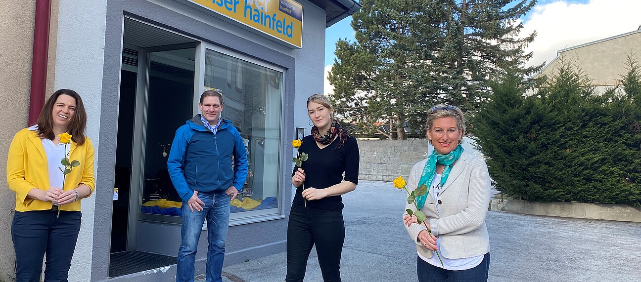 Sandra Böhmwalder, Christian Köberl diesmal im Hintergrund, Astrid Heindl und Christina Schlosser