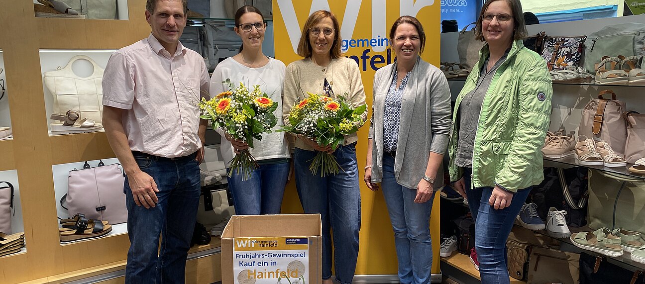 Stadtrat Christian Köberl, Yvonne Baumgartner, Gechäftsführerin Eva Berger, die Gemeinderätinnen Sandra Böhmwalder und  Genovefa Scheibenreiter